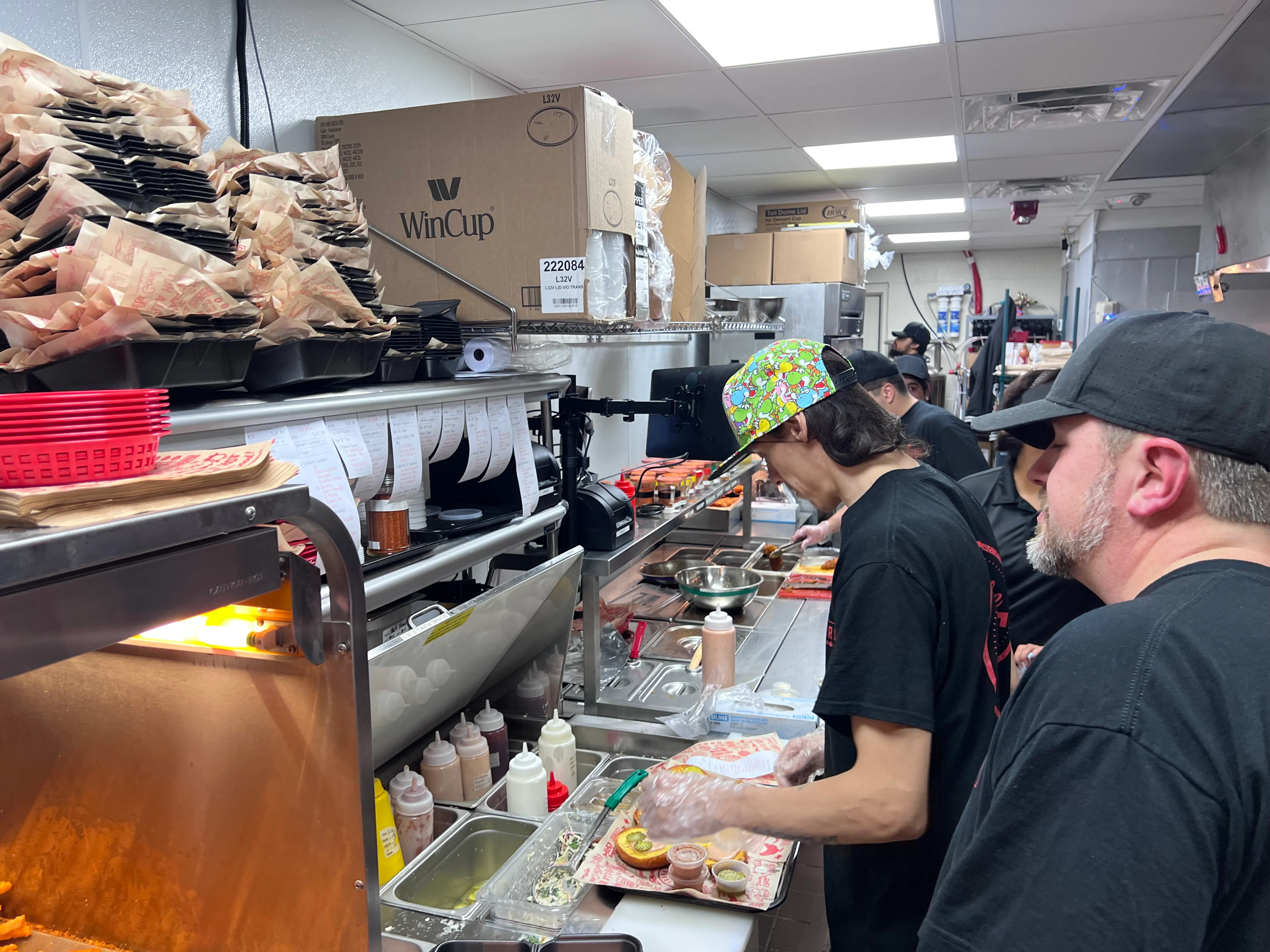 Urban Bird restaurant team